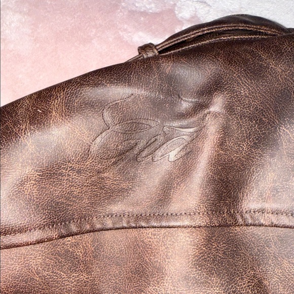 I.AM.GIA AROX JACKET Dark Brown faux leather Jacket size XXS SOLD OUT IN STORES - Picture 12 of 17